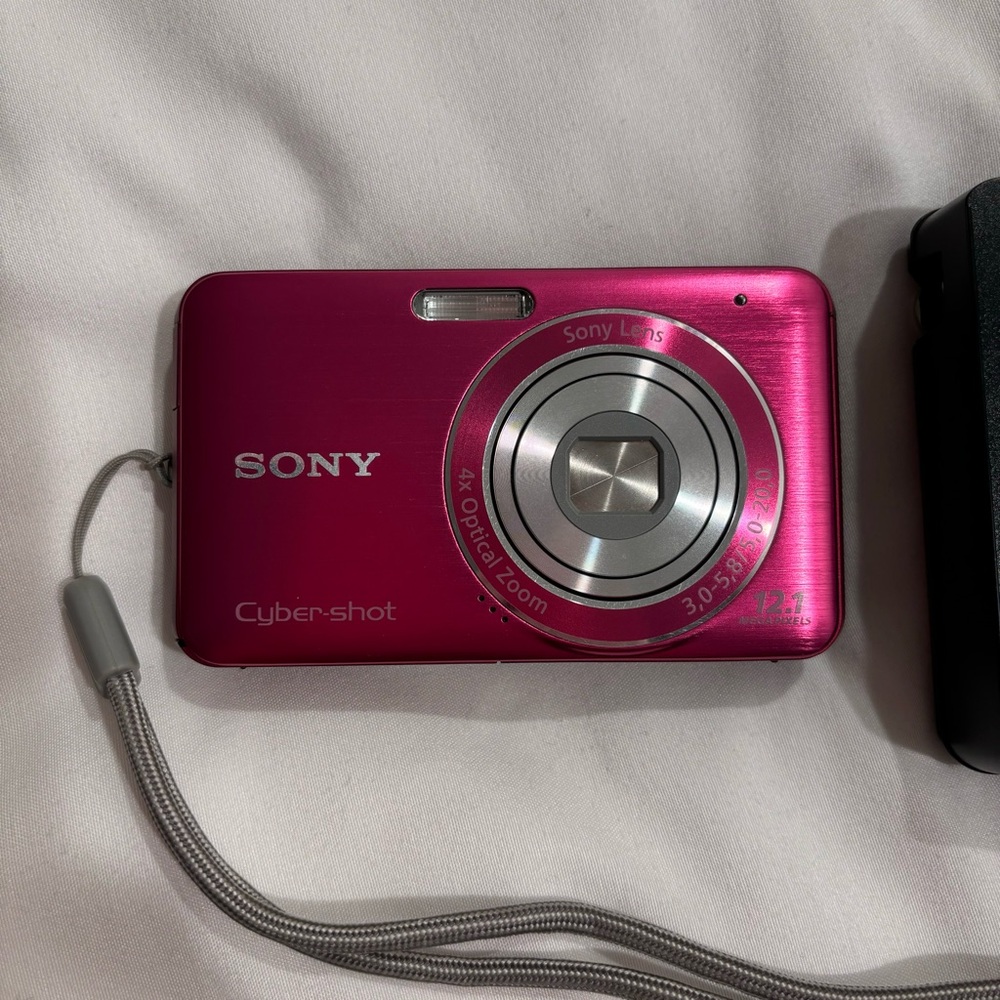 Pink Sony Cyber-shot Digital Camera